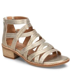 Comfortiva Betha gold gladiator sandals
#10